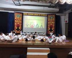 International Yoga day celebration year 24-25